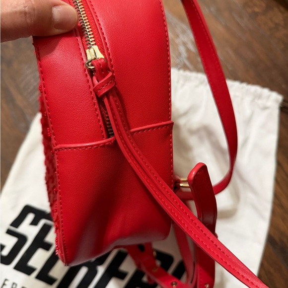 Red Designer Backpack - Picture 4 of 12